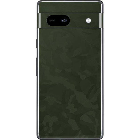 Military Green Shadow Camo Google Pixel 7a Skin